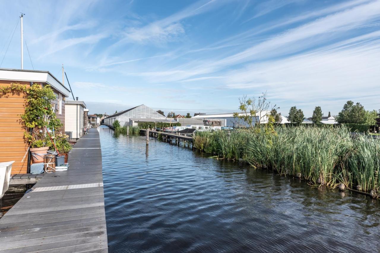 Beautiful Water Villa, Near Schiphol And Amsterdam Aalsmeer Kültér fotó